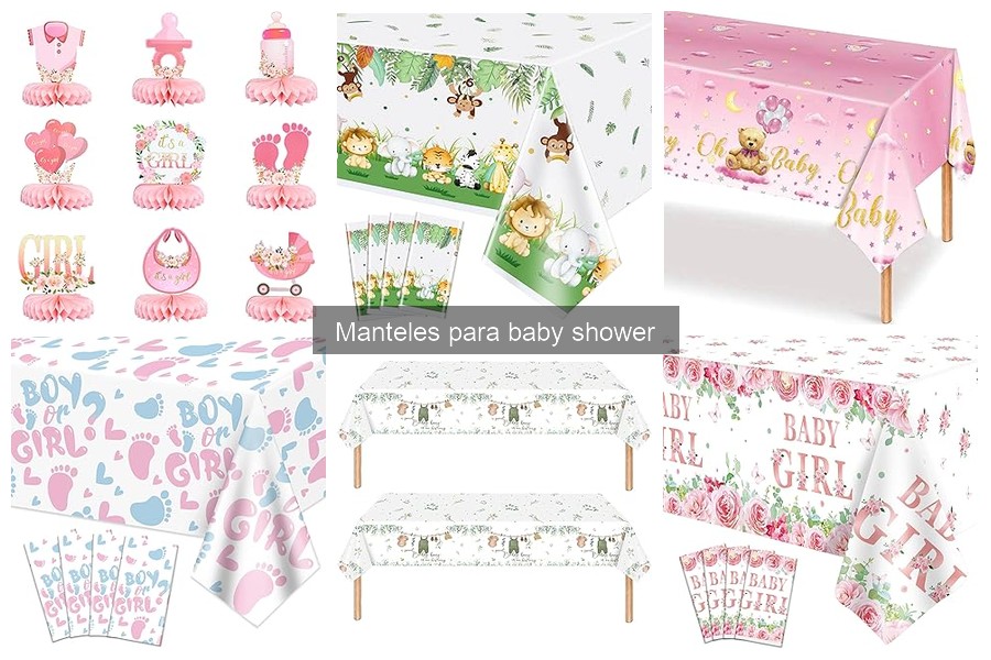 Personaliza manteles para baby shower: ideas creativas