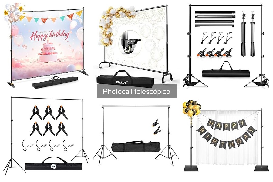 Personaliza tu photocall telescópico: ideas y consejos