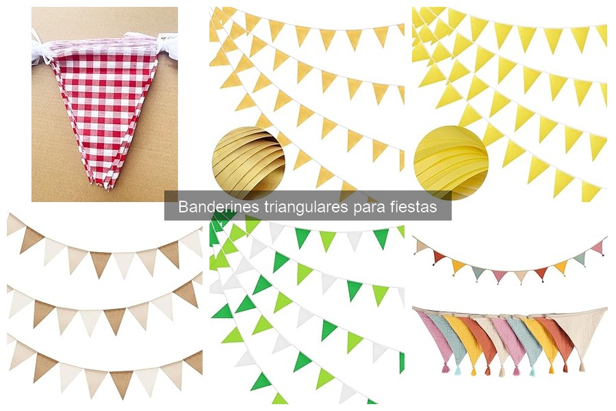 Personaliza tus banderines triangulares para eventos únicos