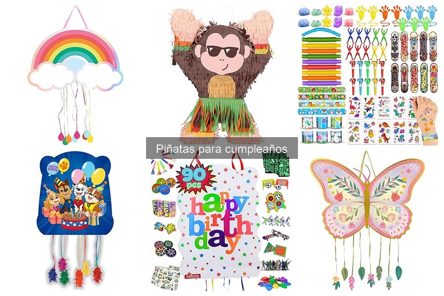 Piñatas temáticas para cumpleaños: ¡Ideas creativas y únicas!