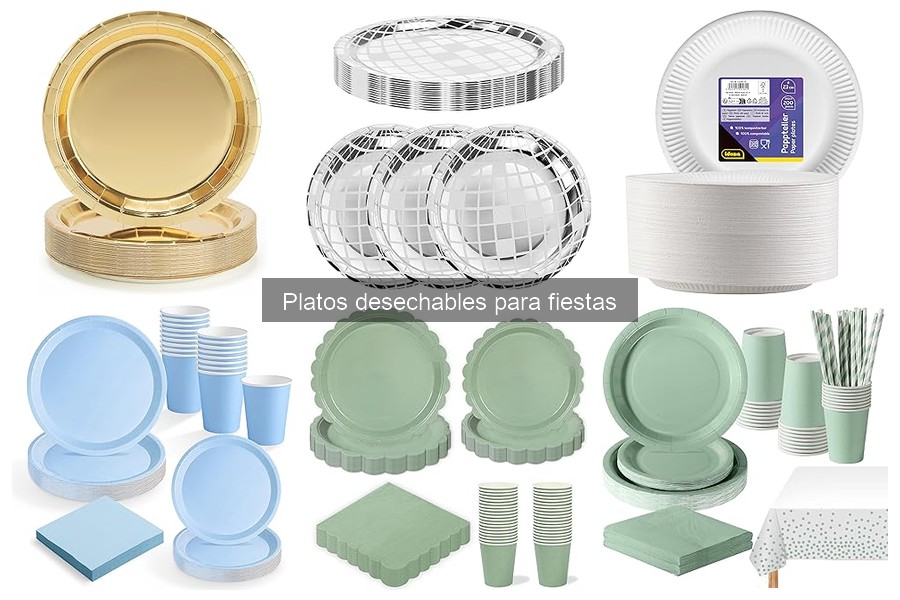 Platos desechables para fiestas: ¿Qué son y cómo usarlos?