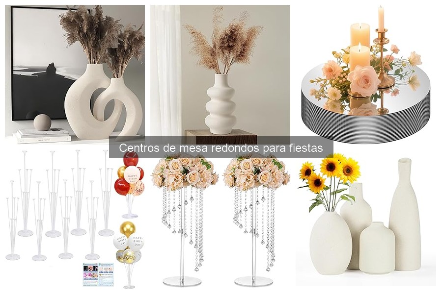 Precios de Centros de Mesa Redondos para Fiestas: Ofertas y Descuentos