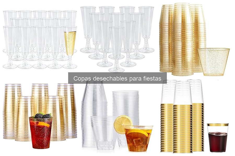 Precios de copas desechables para fiestas: ¡Descubre cuánto cuestan!