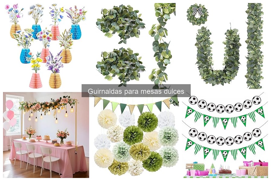 Precios de guirnaldas para mesas dulces en Amazon