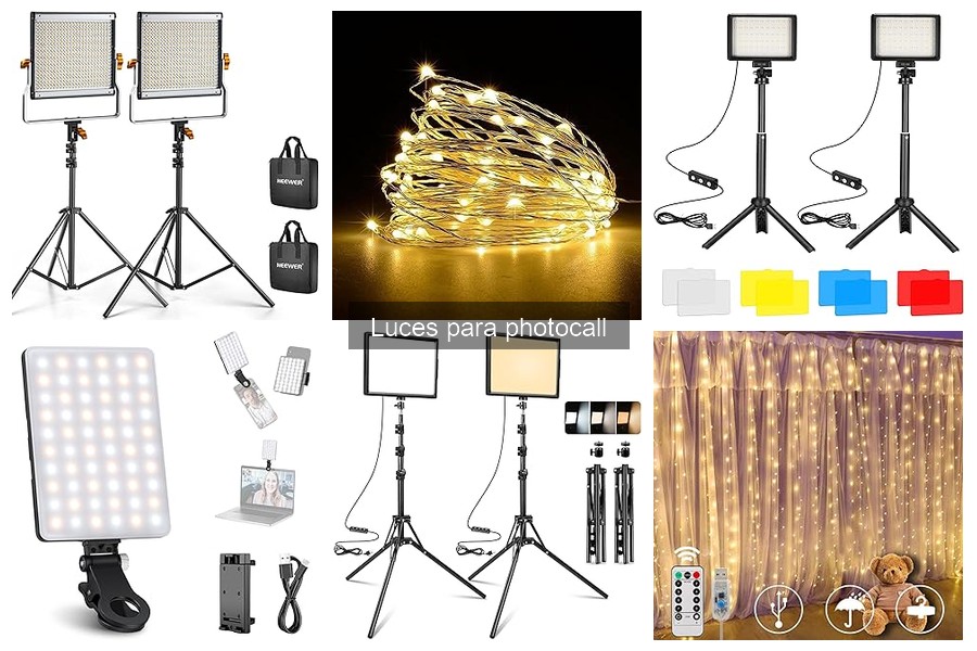 Precios de luces para photocall: opciones económicas y premium