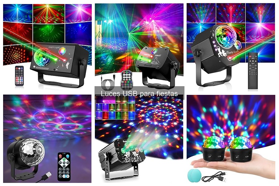 Precios de luces USB para fiestas: guía de costos y opciones
