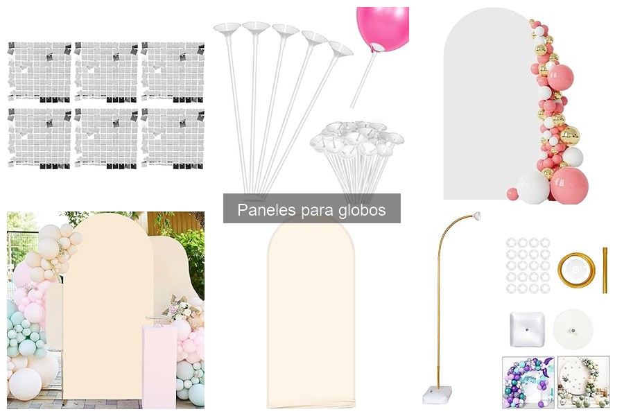 Precios de paneles para globos y dónde comprarlos