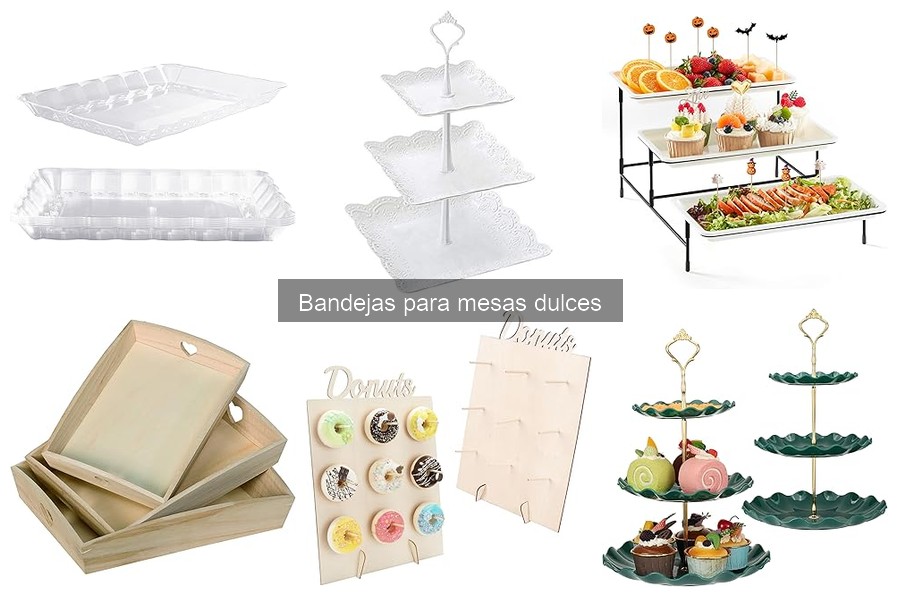 Precios promedio de bandejas para mesas dulces en 2023