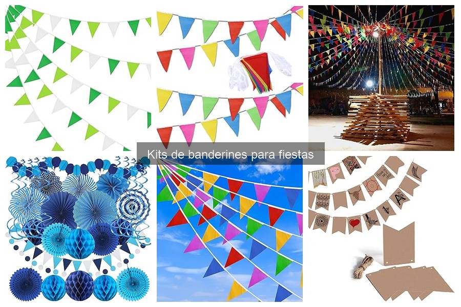 Precios y Mejores Ofertas de Kits de Banderines para Fiestas