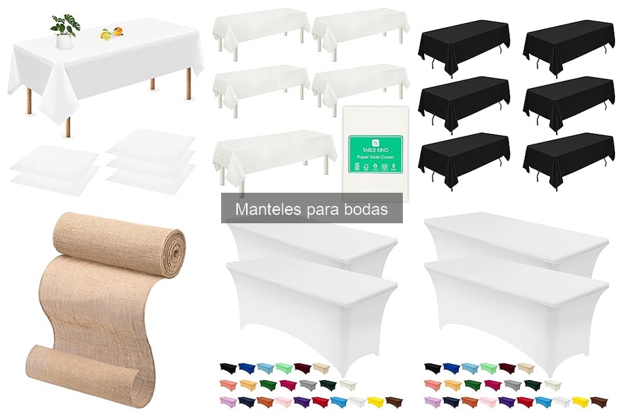 Precios y tiendas para comprar manteles de bodas