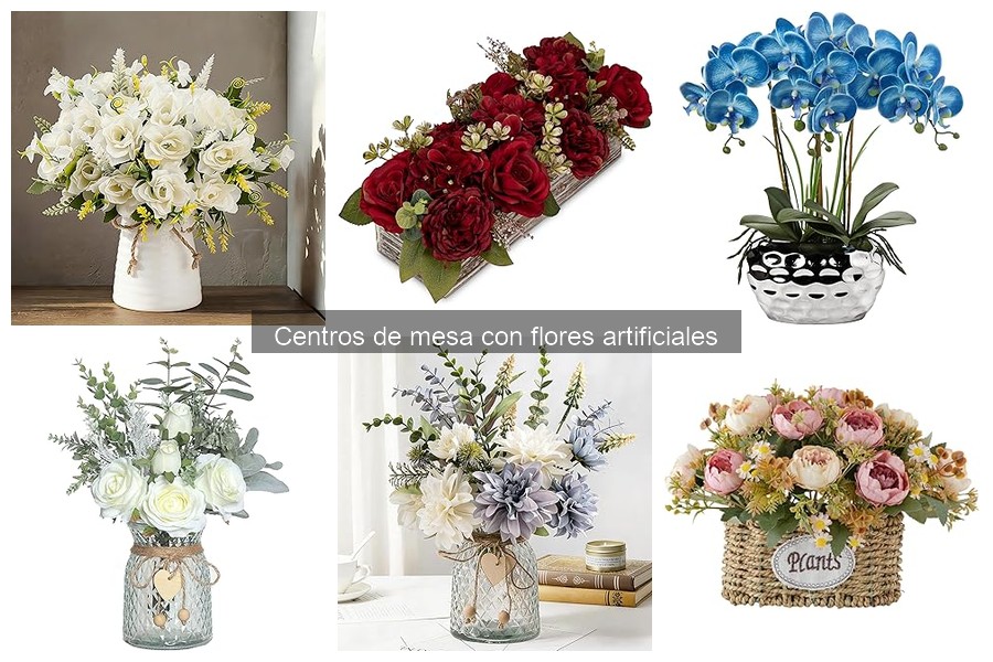 Preguntas Frecuentes sobre Centros de Mesa con Flores Artificiales