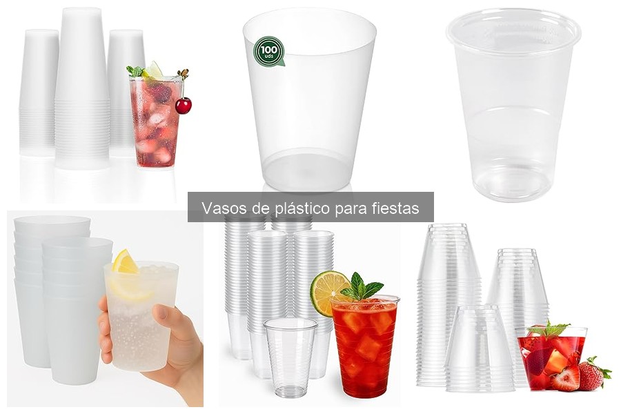 Preguntas frecuentes sobre vasos de plástico para fiestas