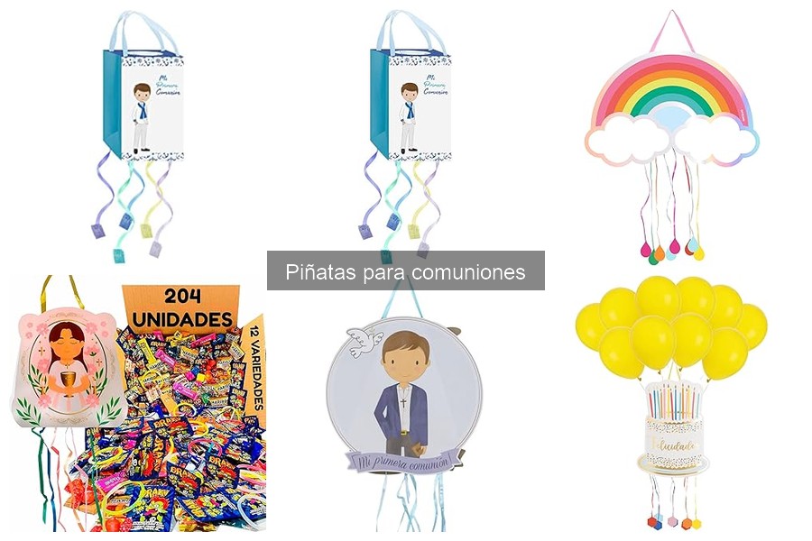 Problemas comunes al usar piñatas en comuniones y soluciones