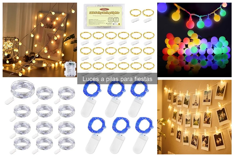 Problemas comunes con luces a pilas para fiestas y soluciones