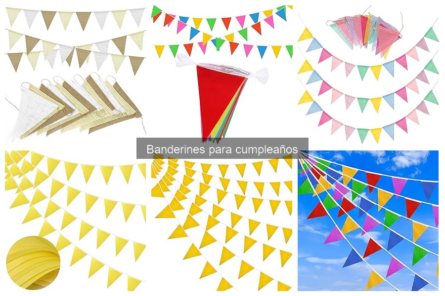 Pros y contras de los banderines inflables para cumpleaños