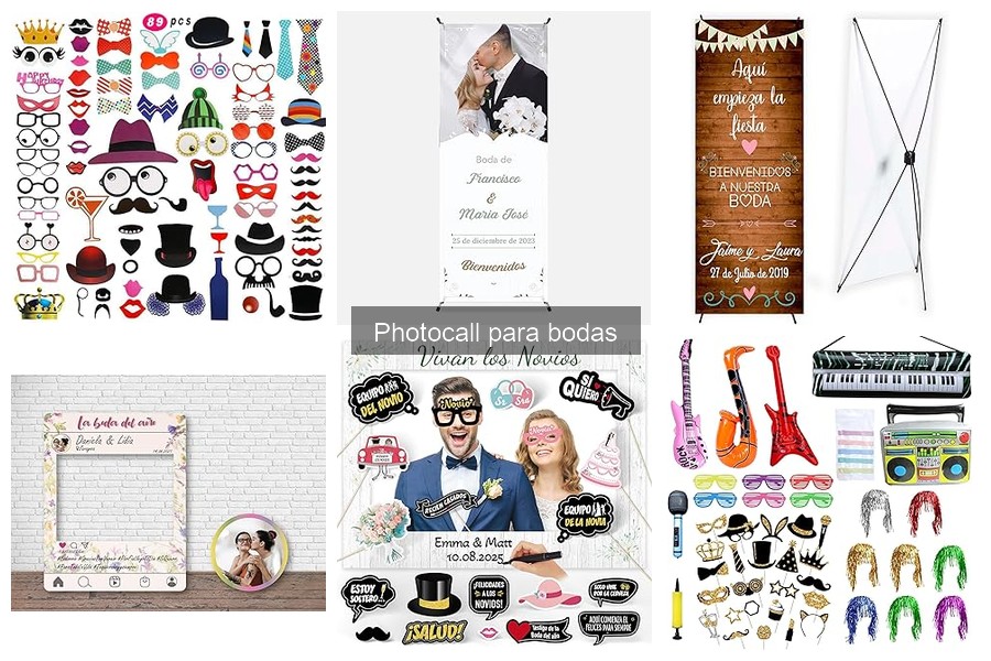 ¿Qué es un photocall para bodas? Descubre su magia