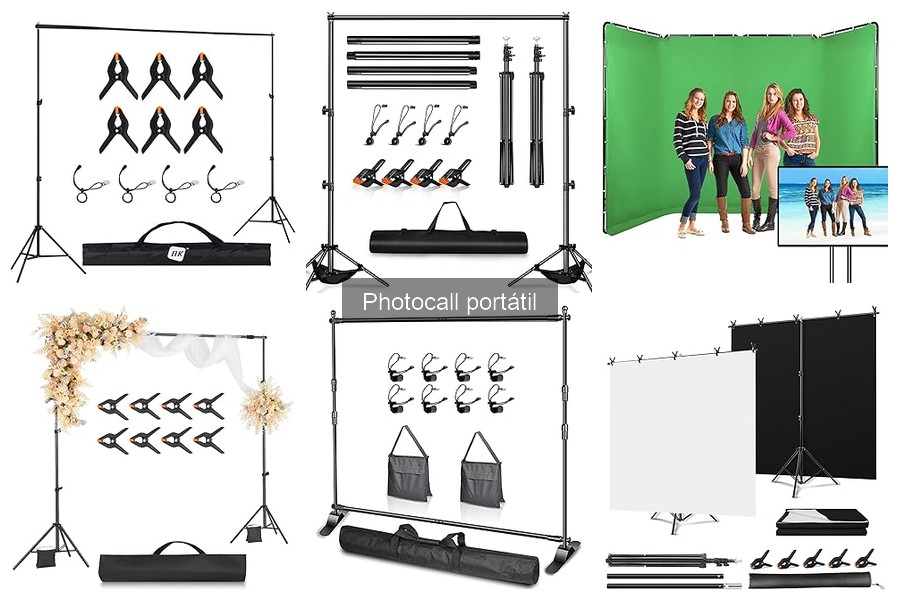 ¿Qué es un photocall portátil? Definición y características