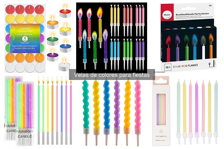 ¿Qué significan los colores de las velas en las fiestas?