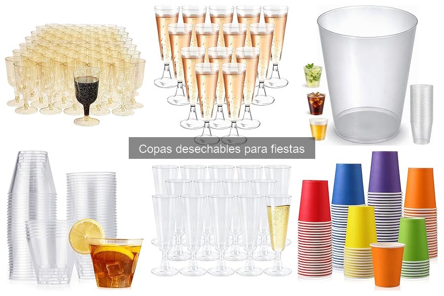 Qué son las copas desechables para fiestas y sus ventajas