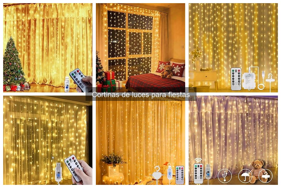 ¿Qué son las cortinas de luces para fiestas? Guía completa