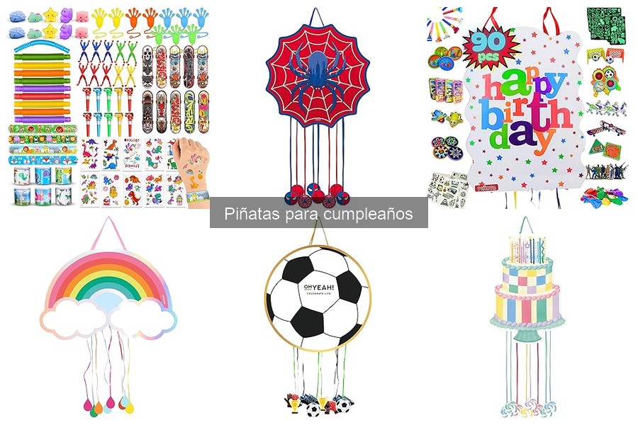 ¿Qué son las piñatas para cumpleaños? Descubre su historia