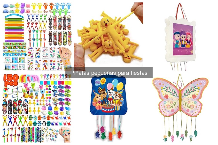 ¿Qué son las piñatas pequeñas para fiestas? Descúbrelas