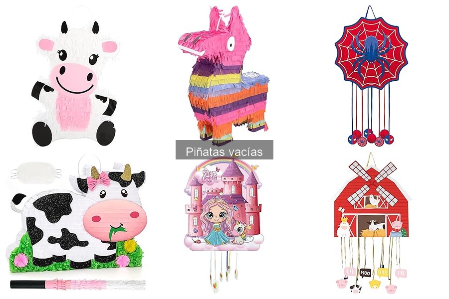 ¿Qué son las piñatas vacías y sus usos en fiestas?