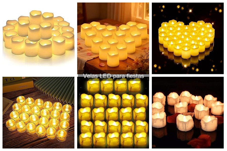 ¿Qué son las velas LED para fiestas? Descubre sus ventajas