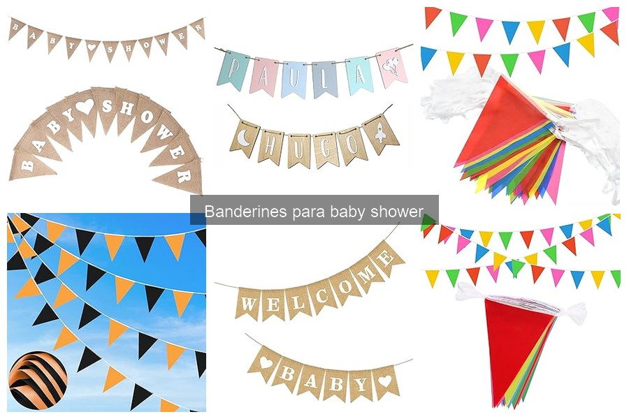 ¿Qué son los banderines para baby shower? Guía esencial