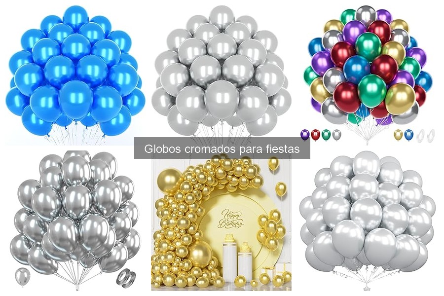 ¿Qué son los globos cromados? Características y usos