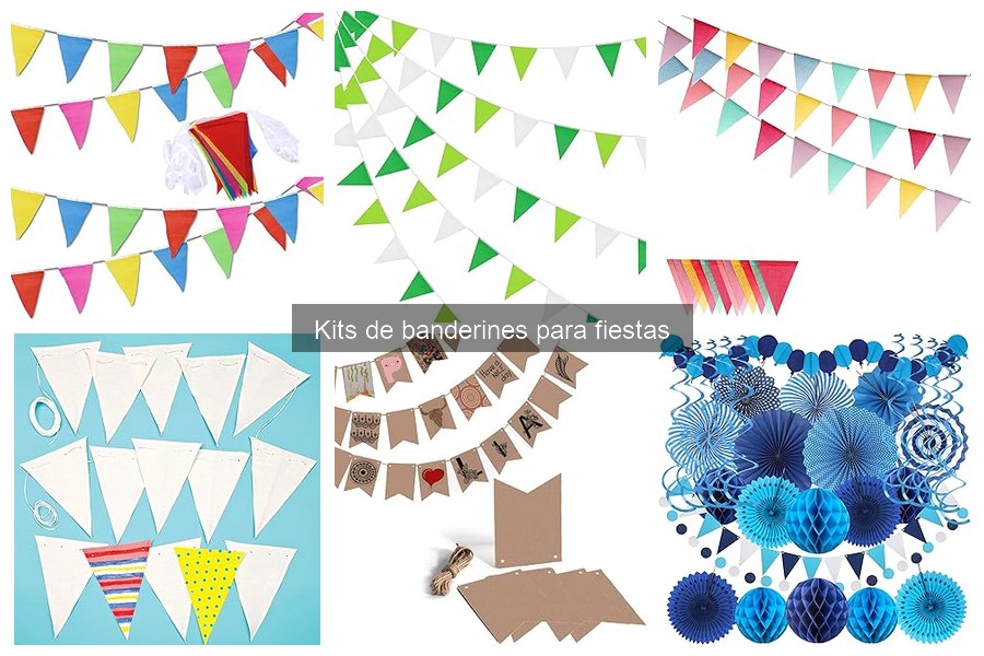 ¿Qué son los kits de banderines para fiestas? Detalles y usos