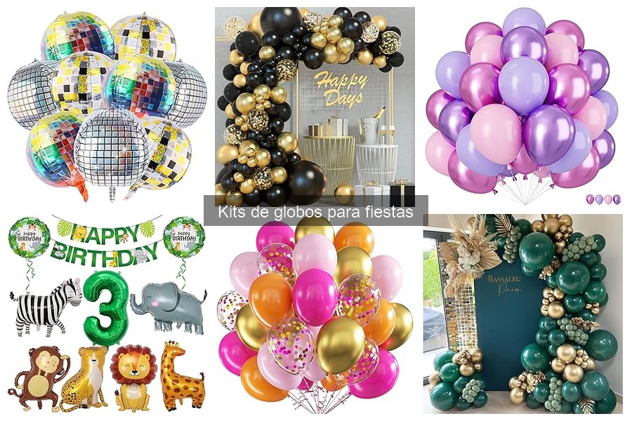 ¿Qué son los kits de globos para fiestas? Descubre sus usos