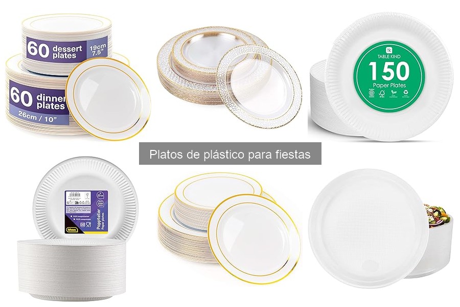 ¿Qué son los platos de plástico para fiestas? Descúbrelo aquí