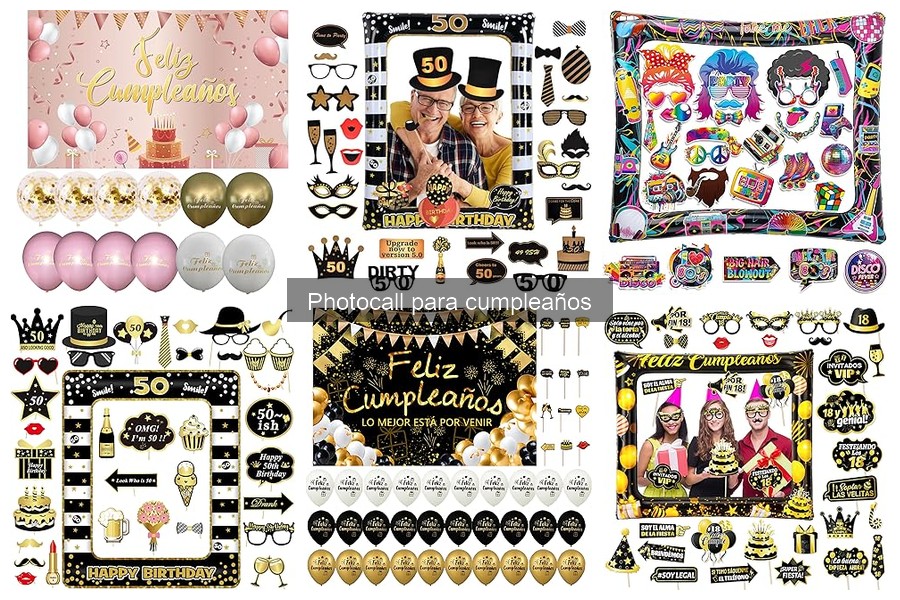Reutiliza tu photocall de cumpleaños en otras fiestas