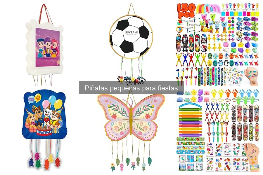 Seguridad al usar piñatas pequeñas: consejos para niños