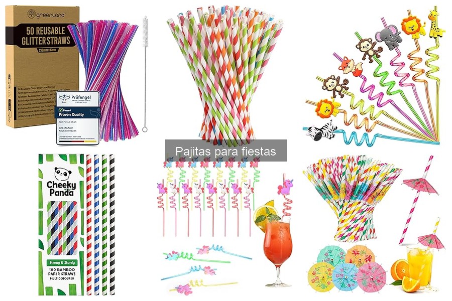 Soluciona los problemas comunes con pajitas en fiestas