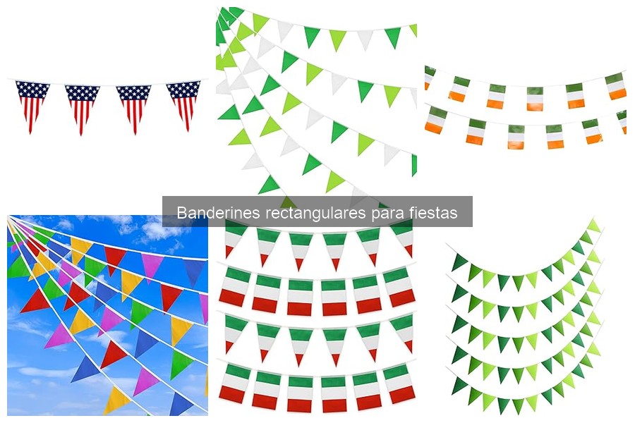 Soluciona problemas comunes con banderines rectangulares