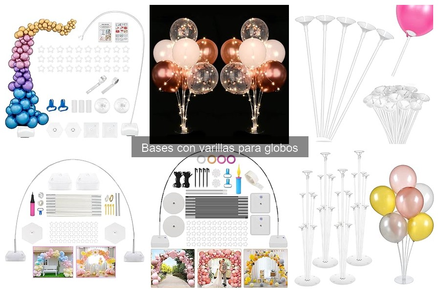 Soluciones para Bases con Varillas de Globos Inestables