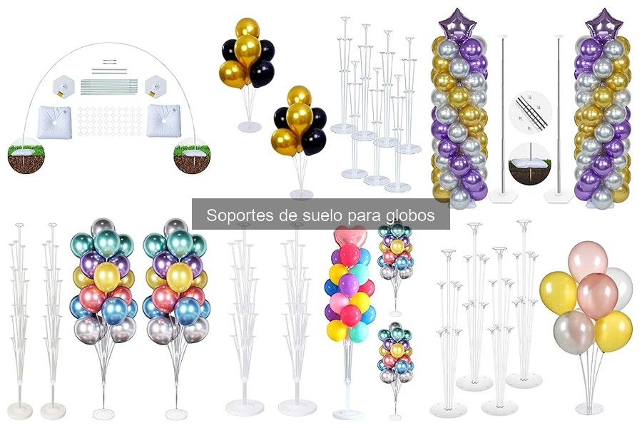 Soportes de suelo para globos: ¿Qué son y cómo se usan?
