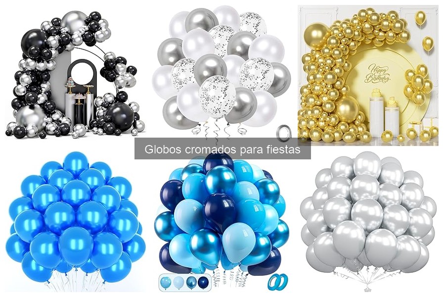 Tendencias de Globos Cromados para Fiestas en 2024