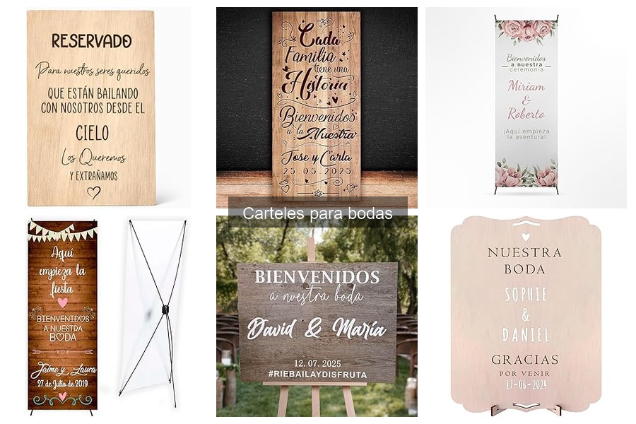 Tendencias en carteles para bodas 2024: Diseño y Estilos