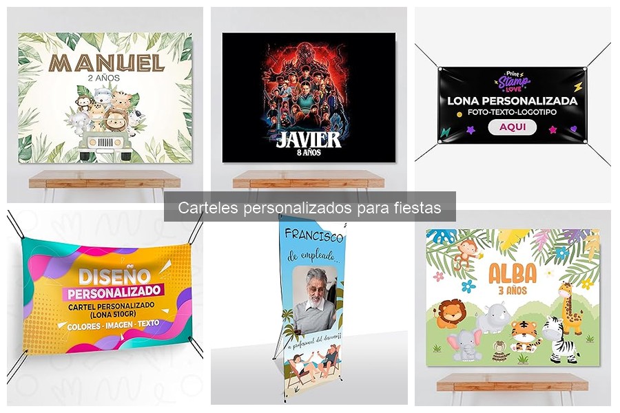 Tendencias en Carteles Personalizados para Fiestas 2023