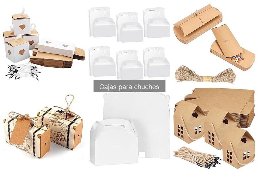 Tipos de cajas para chuches: diseño y uso ideal