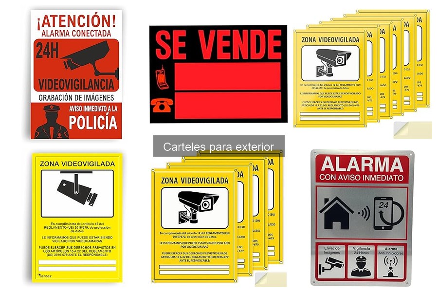 Tipos de carteles para exterior: guía completa y variada