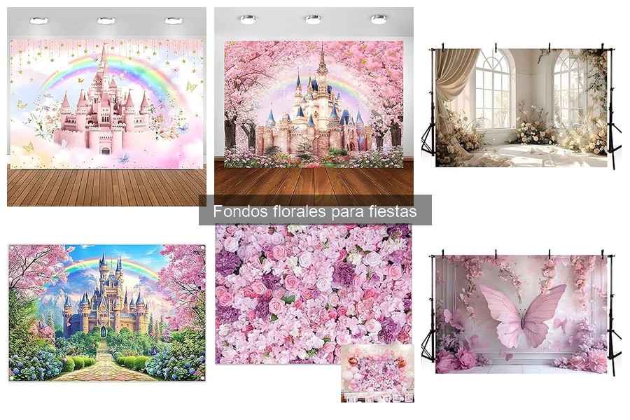 Tipos de fondos florales para eventos: guía completa