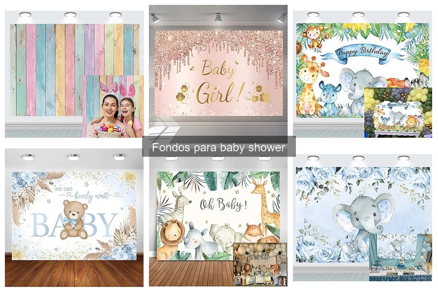 Tipos de Fondos para Baby Shower: ¡Descubre las Mejores Opciones!