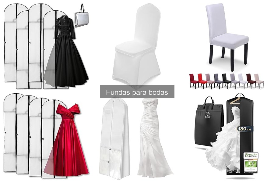 Tipos de fundas para bodas: características y usos esenciales