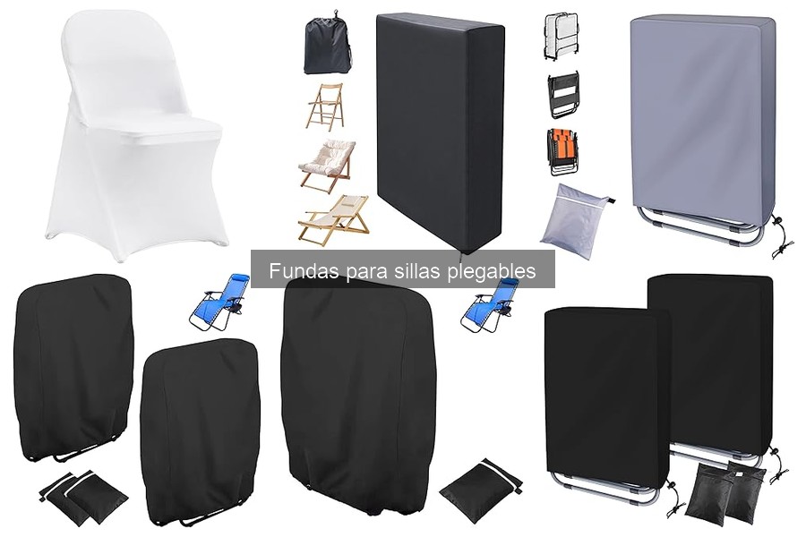 Tipos de Fundas para Sillas Plegables: Guía Completa