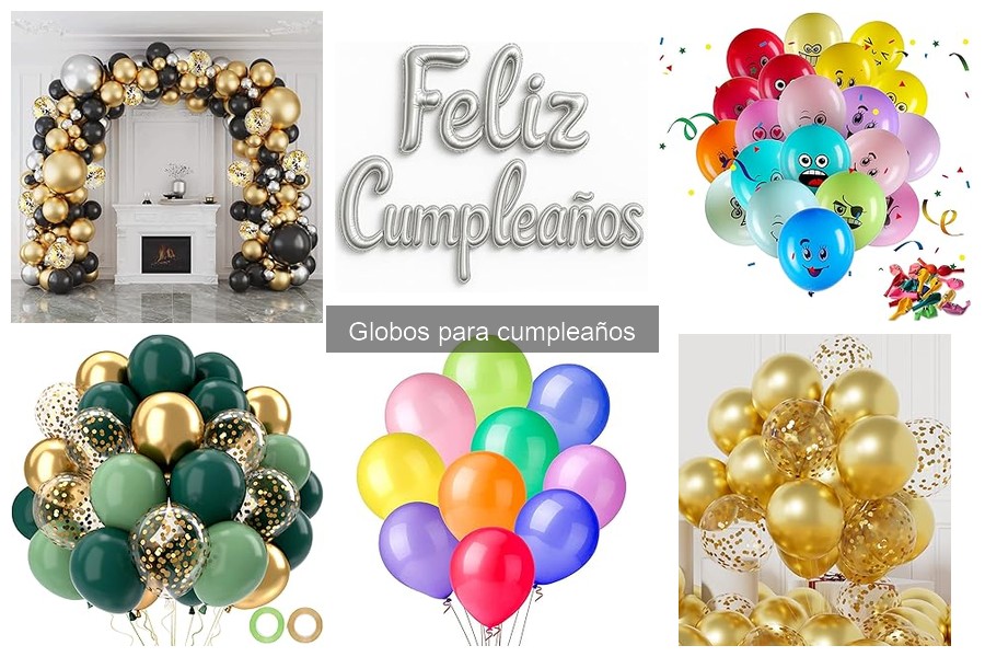 Tipos de globos para cumpleaños: ¿cuál elegir?