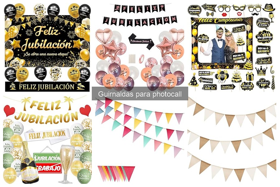 Tipos de guirnaldas para photocall: ¡Descubre las mejores opciones!